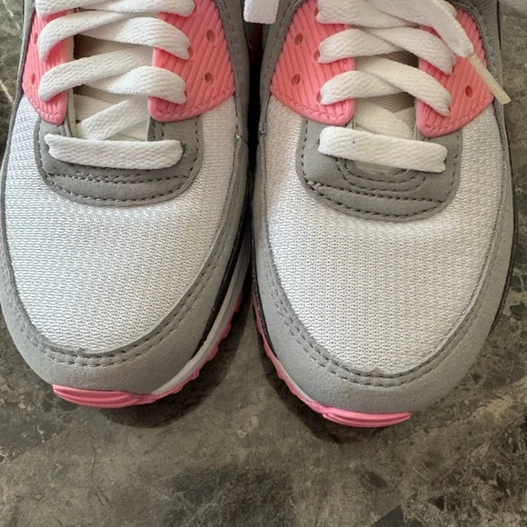 LIKE NEW‼️‼️
Nike Women's Air Max Sneakers - Gray and Pink - Picture 2 of 8